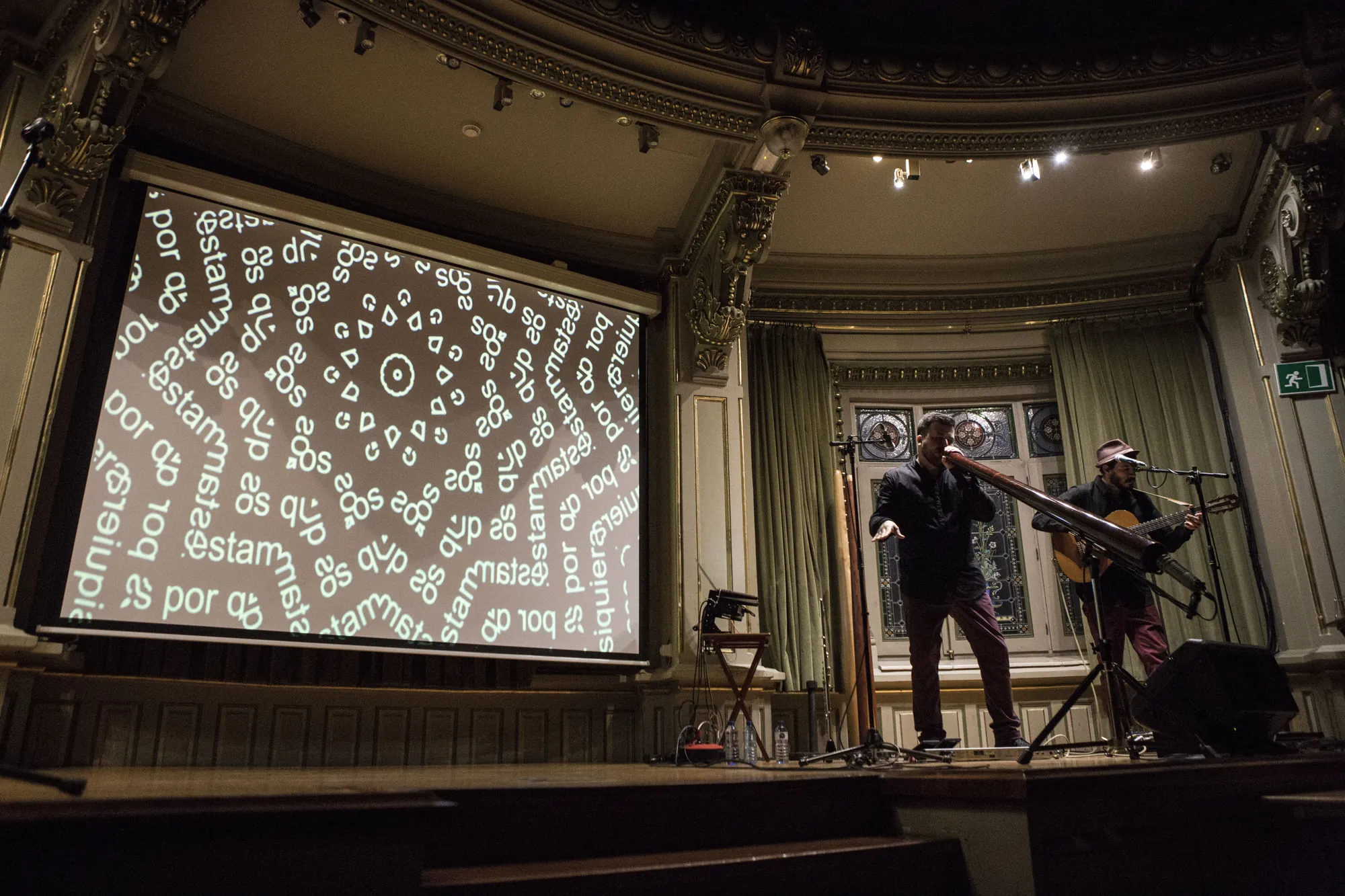 A session in progress, Bilbao, 2018
